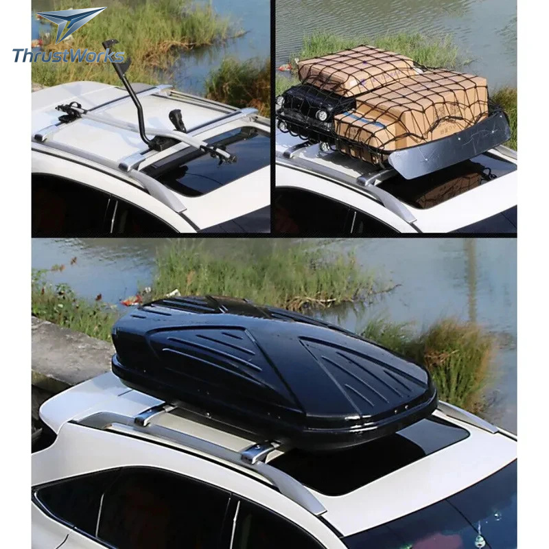 Cargo Rack Aluminum - CARpart 2PCS Barres de toit compatibles