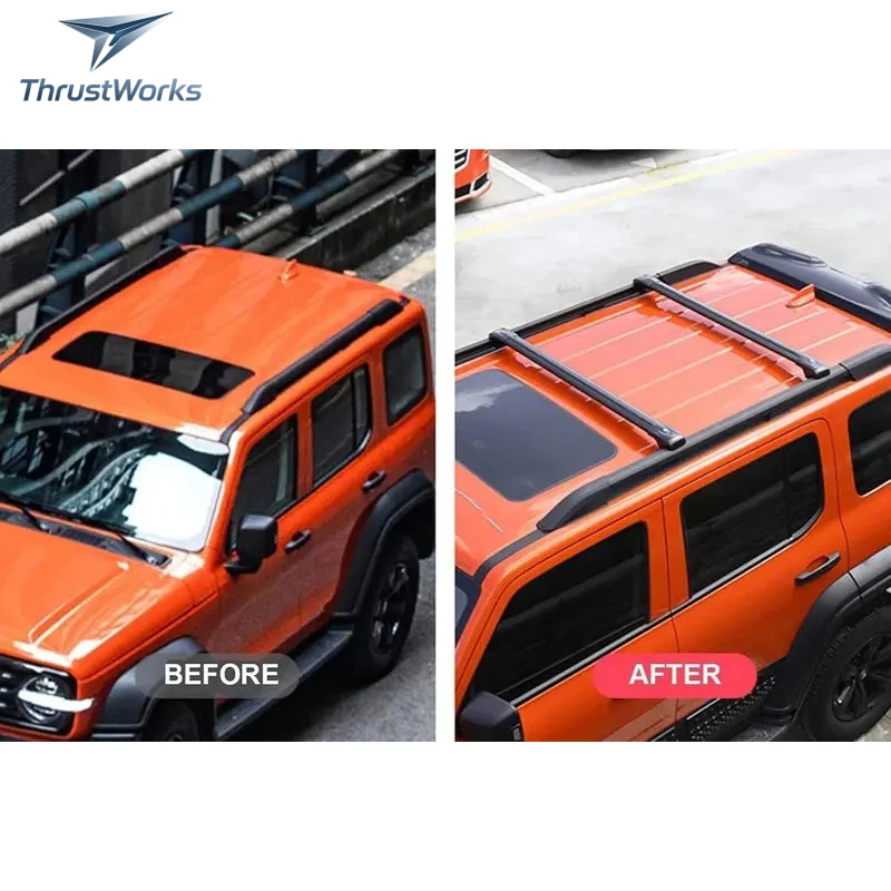 Cargo Rack Aluminum - Barres de toit ajustables CARpart pour