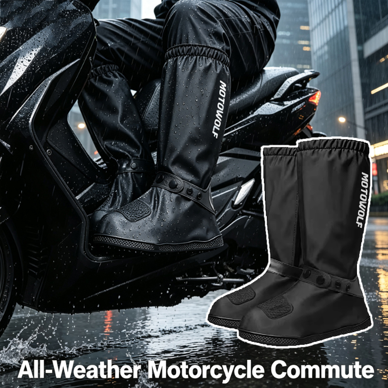 Couvre-chaussures de pluie réu - Cycling Commute Shoes avis et prix