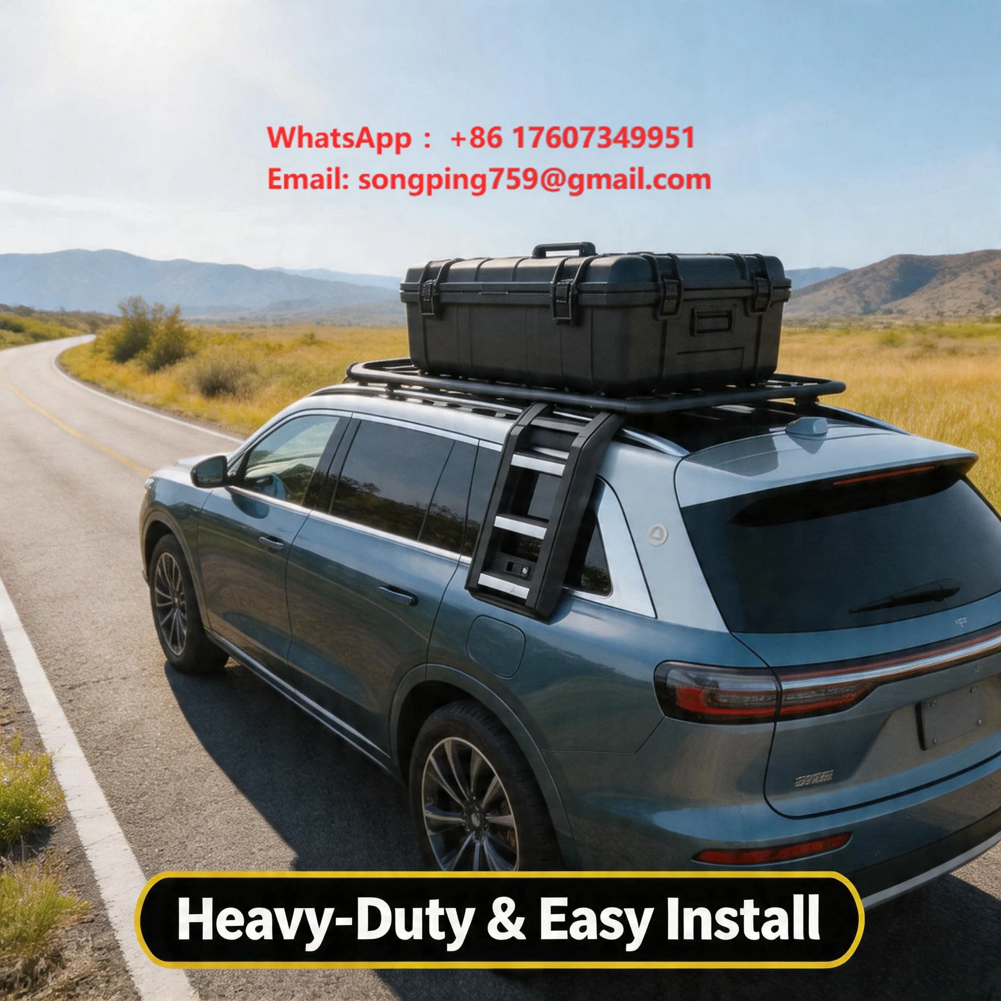 Porte-bagages de toit en allia - Cargo Rack Aluminum avis et prix