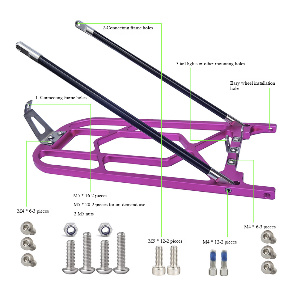 Porte-bagages arrière en alumi - Cargo Rack Aluminum avis et prix